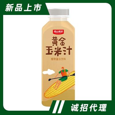 雪山果园黄金玉米汁植物蛋白饮料