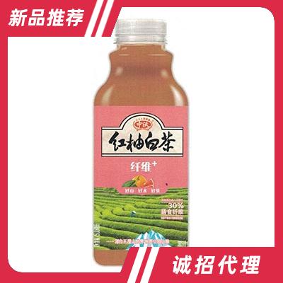 中沃果汁茶红柚白茶500ml