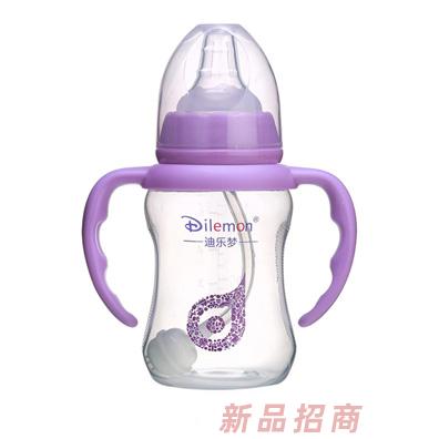 迪乐梦PP奶瓶5118紫色