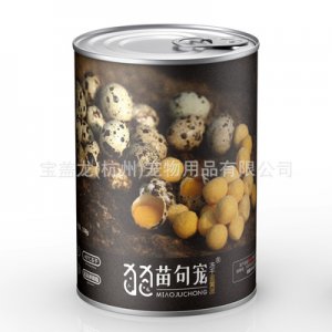 苗句宠冻干鹌鹑蛋黄粒宠物猫零食150g