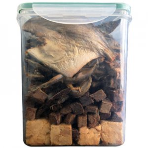 犬猫纯鱼肉冻干桶500g