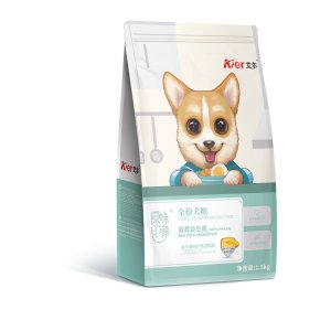 艾尔原味蛋黄益生菌全价犬粮1.5kg/10kg