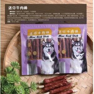 爱得欢迷你牛肉棒狗狗120g/袋