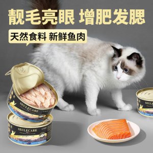 白肉控毛球罐头猫粮猫食猫罐头