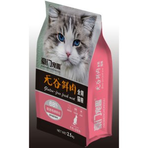 豪门鲜肉无谷猫粮2.5kg