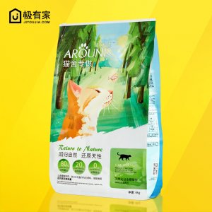 爱立方天然全期猫粮去毛球6kg