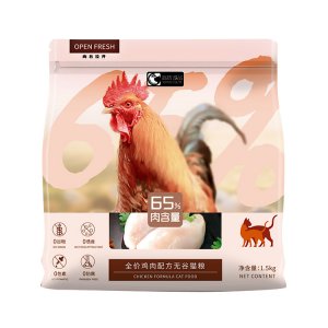 育优诚品全价鸡肉配方无谷猫粮1.5kg