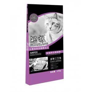 冠狼全期猫粮新鲜三文鱼2.5kg