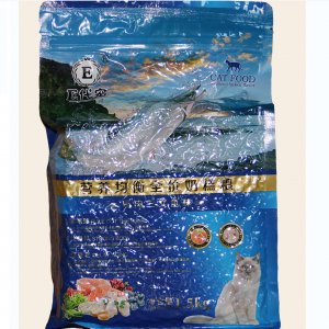 E代宠营养均衡全价奶糕粮鸡肉三文鱼味猫咪1.5KG