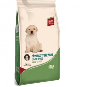 迈蒂全价幼年期犬粮多维奶糕10kg