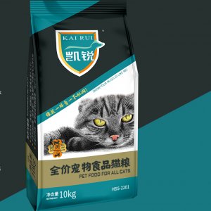 凯瑞全价宠物食品猫粮10kg