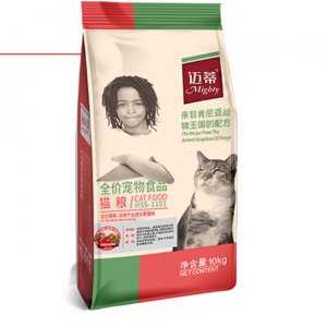 迈蒂全价宠物食品猫粮10kg