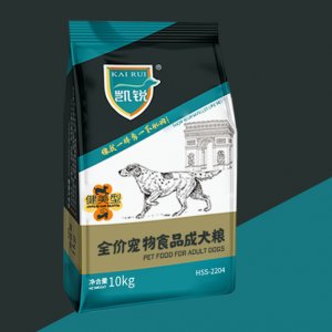 凯锐全价宠物食品成犬粮10kg