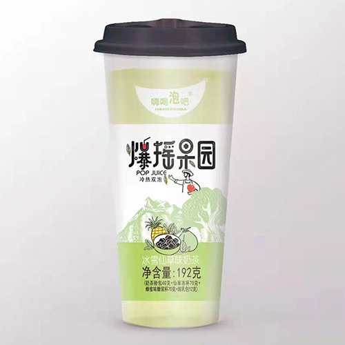 嗨喝泡吧爆摇果园冷热双泡奶茶 冰雪仙草味.jpg