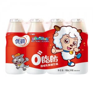 优润原味乳酸菌饮品160mlX4