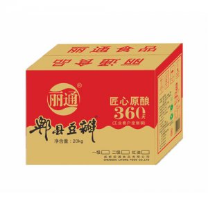 丽通红油郫县豆瓣20kg