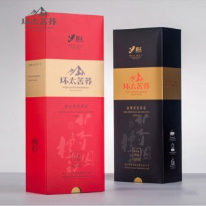 环太228g黑苦荞茶全株态+全胚态组合装