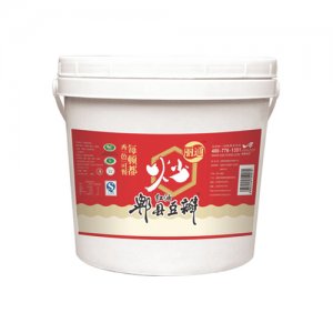 丽通炒豆瓣6kg7kg塑料桶装