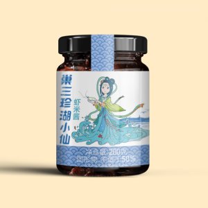 巢三珍湖小仙虾米酱