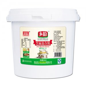 乡韵芝麻调和酱餐饮装5kg