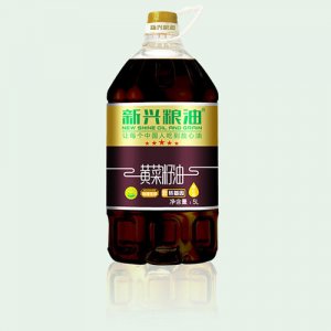 新兴粮油黄菜籽油5L