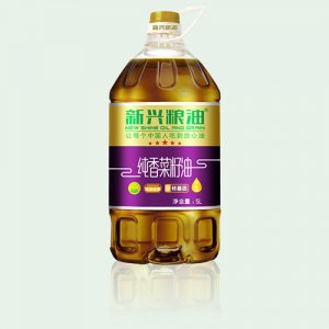 新兴粮油纯香菜籽油5L