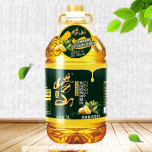 崂山花生橄榄营养型食用植物调和油5L