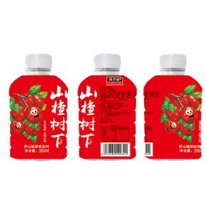 溢汁源山楂树下山楂汁350ml