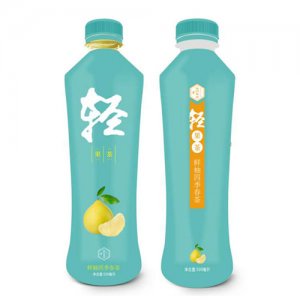 溢间茶港鲜柚四季春饮料500ml