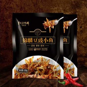 松源锦麟锦麟豆豉小鱼50g