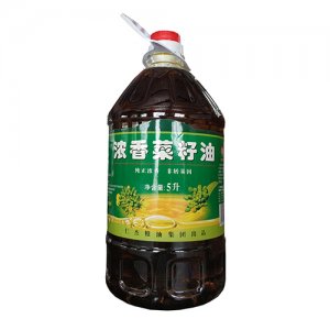 洪山头浓香菜籽油5L