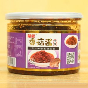 蒙毅奥尔良夹馍香菇酱400g