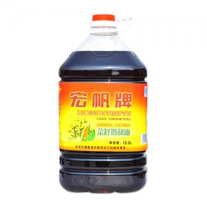 宏帆牌菜籽调和油12.5L