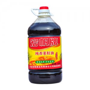 宏帆牌纯香菜籽油4.5L