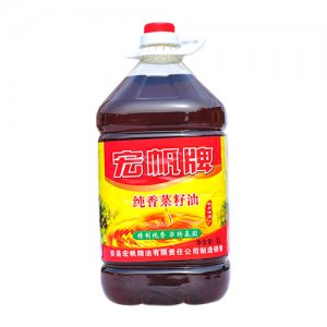 宏帆牌纯香菜籽油5L