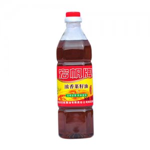 宏帆牌浓香菜籽油900ml