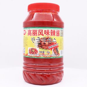 鲜味族高丽风味辣酱1.8kg