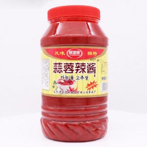 鲜味族蒜蓉辣酱1.8kg