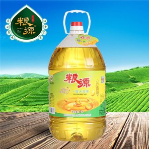 粮源大豆油10L