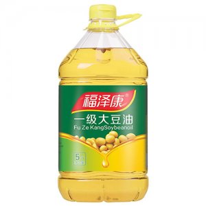 福泽康非转基因大豆油 5L