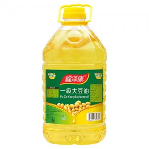 福泽康非转基因大豆油10L