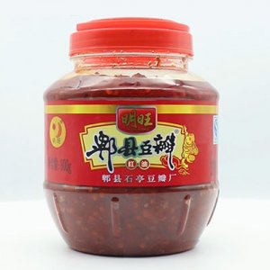 明旺红油郫县豆瓣800g