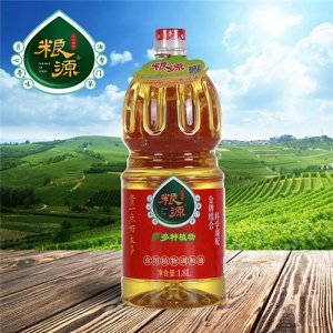 粮源多种植物食用植物调和油1.8L