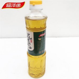 福泽康小瓶压榨花生调和油500ML