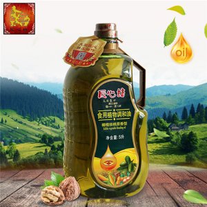 匠心坊橄榄核桃原香型食用植物调和油5L