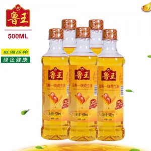 鲁王压榨一级花生油-500ML