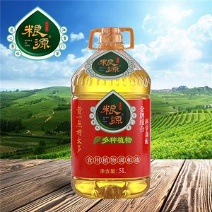 粮源多种植物食用植物调和油5000ml