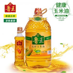 鲁王压榨玉米油-5L+500ml（花生油）