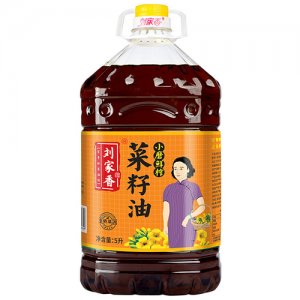 刘家香菜籽油5L