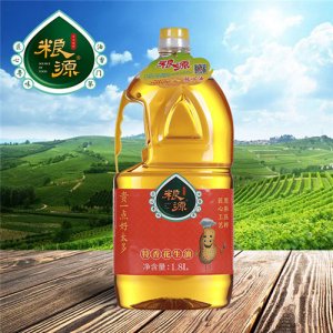 粮源特香花生油1.8L